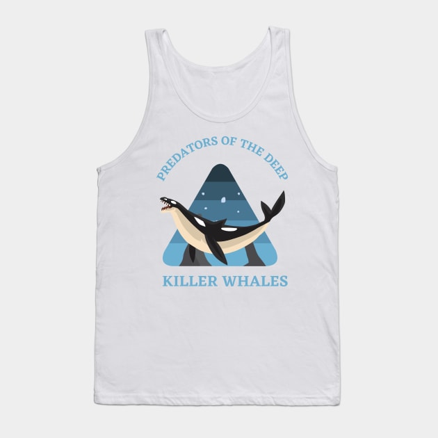 Killer Whales Tank Top by Pearsville